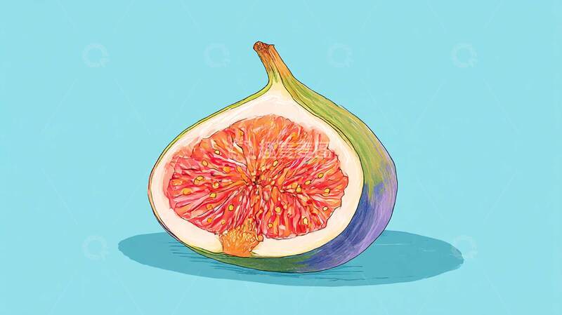 高清大图下载【趣麦麦图】无花果  水果   糯甜2