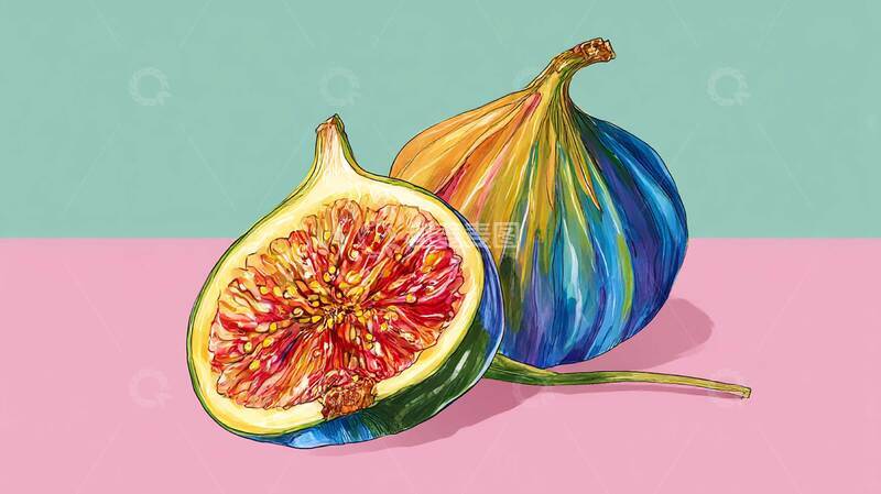 高清大图下载【趣麦麦图】无花果  水果   糯甜4