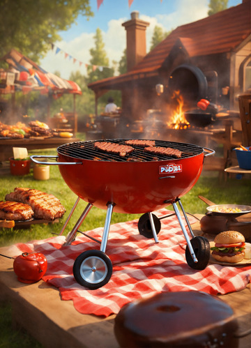 BBQBBQ皮克斯动画风格AI插画素材1