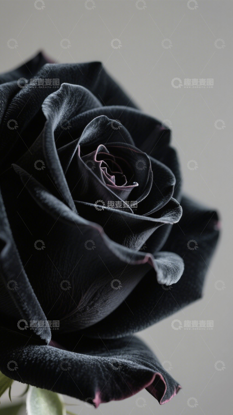 高清大图下载【趣麦麦图】黑玫瑰神秘丝绒之美3
