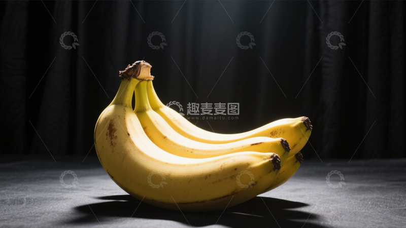 高清大图下载【趣麦麦图】香蕉香甜软糯果实2