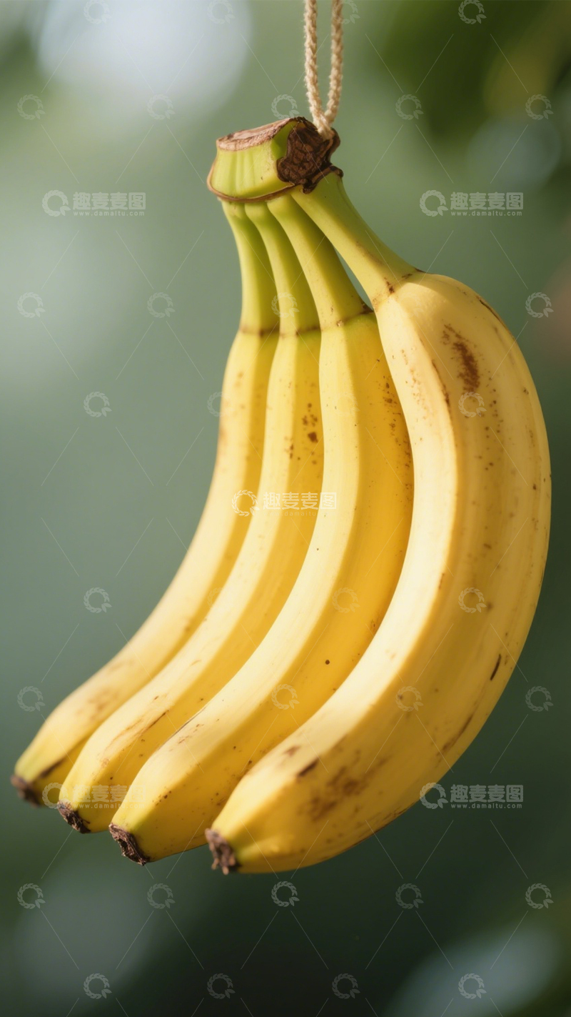 高清大图下载【趣麦麦图】香蕉香甜软糯果实1