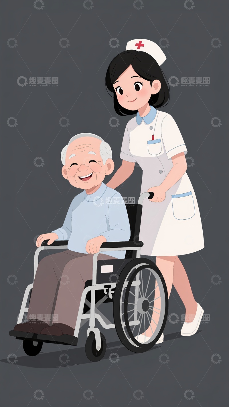 高清大图下载【趣麦麦图】女护士医院医疗1