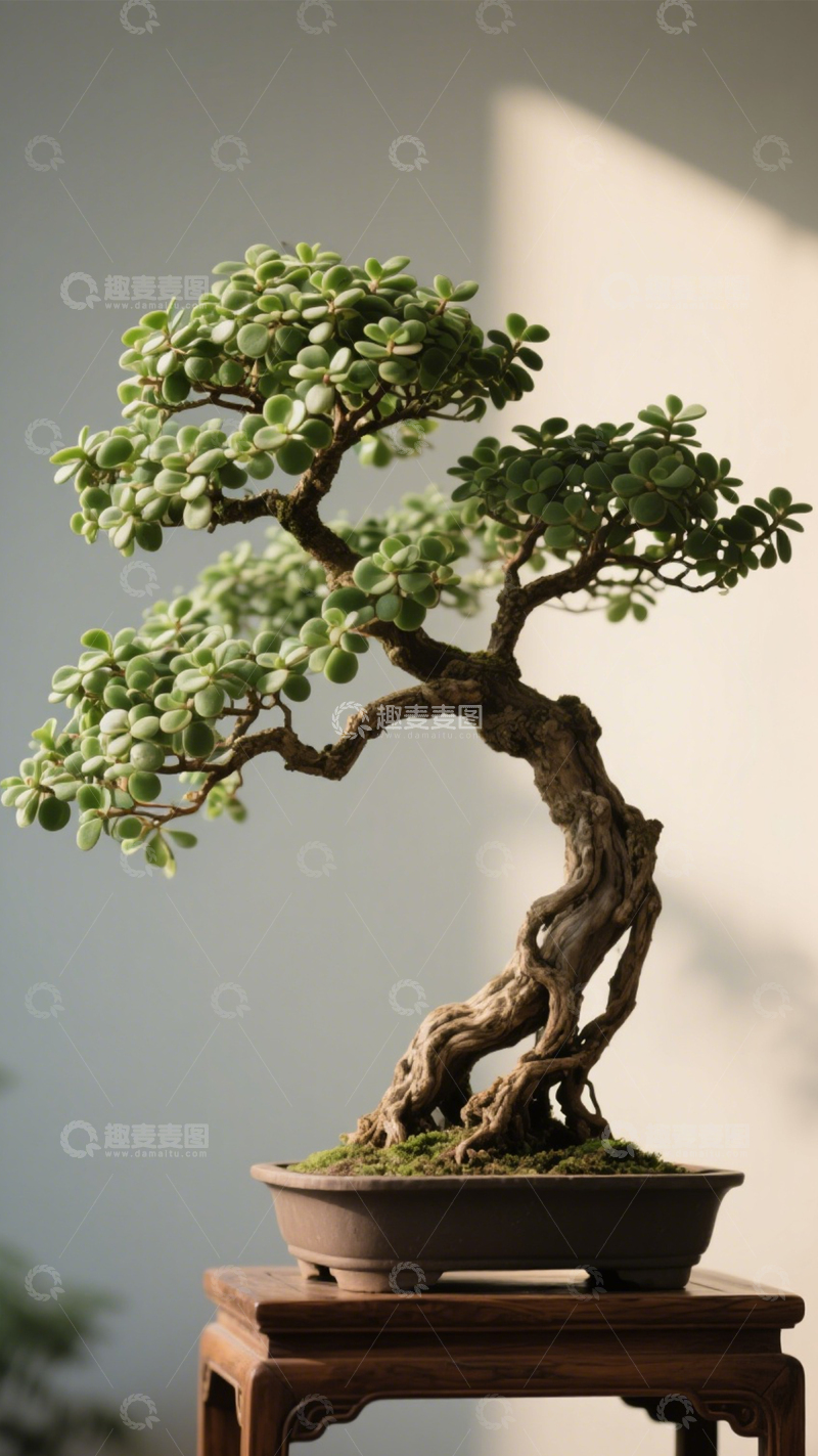 高清大图下载【趣麦麦图】造型艺术小盆景