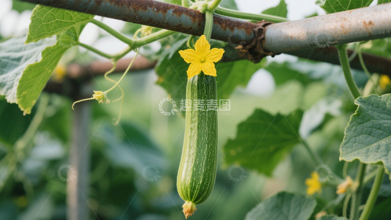高清大图下载【趣麦麦图】田园鲜西葫芦3