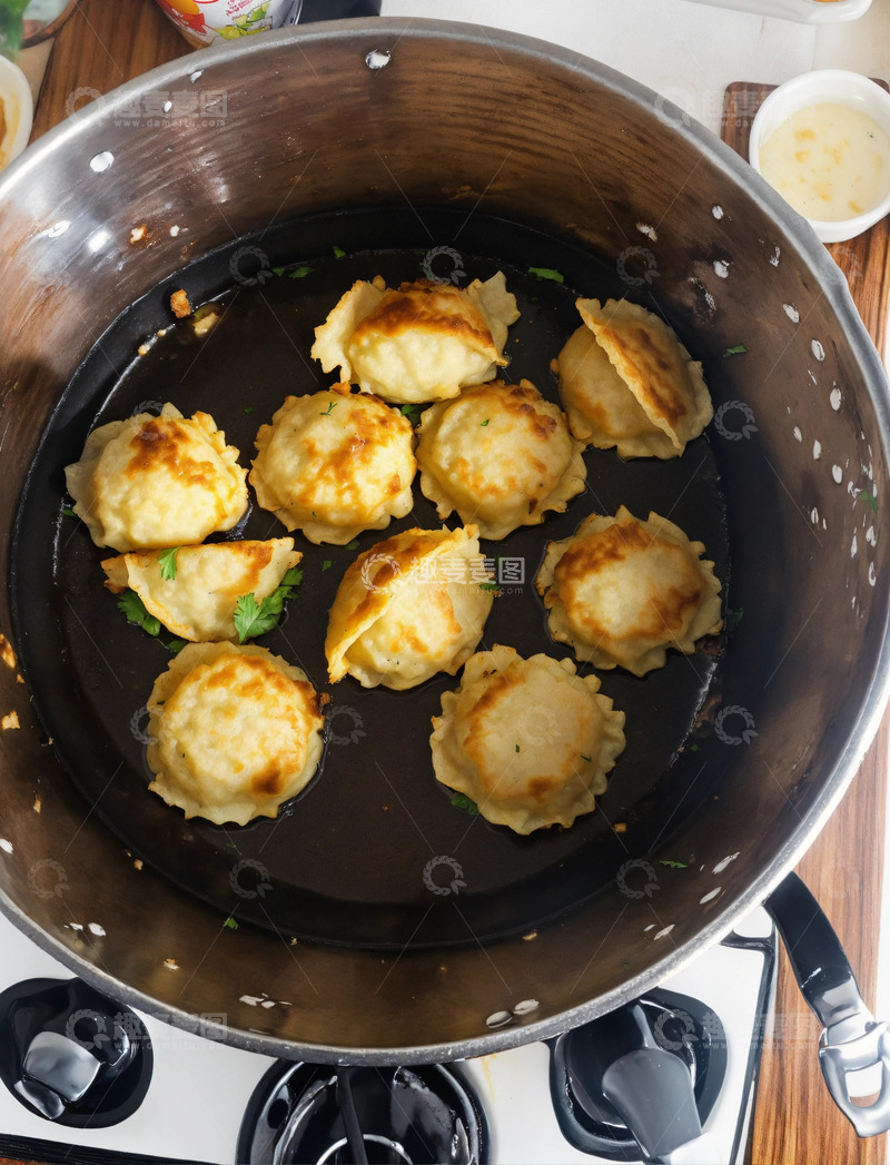 高清大图下载【趣麦麦图】美食摄影佳肴烹饪艺术优雅餐盘AI插画素材3