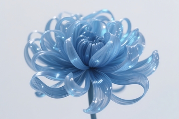 抽象花卉纹理图案设计 