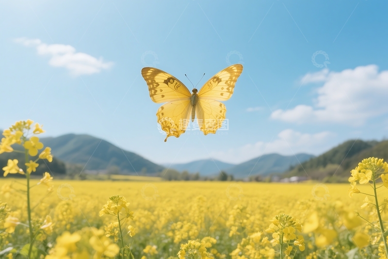 高清大图下载【趣麦麦图】春分节气插画背景 