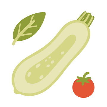 茄子番茄矢量素材
