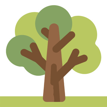 树木自然矢量素材