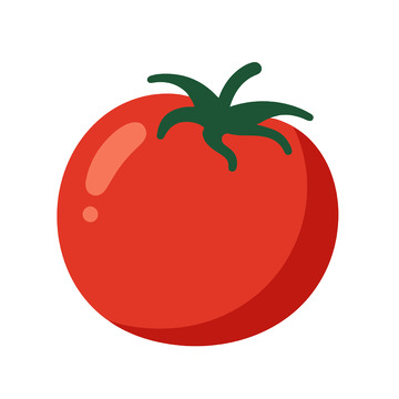 番茄食材矢量素材