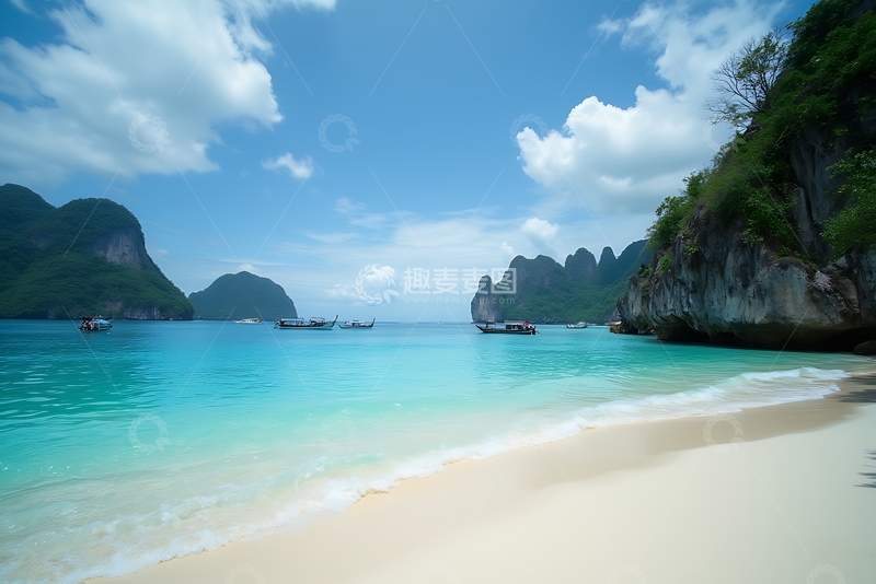 高清大图下载【趣麦麦图】清澈的海水 1