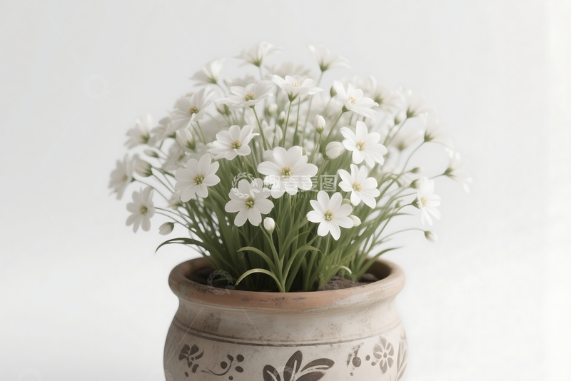 高清大图下载【趣麦麦图】白色Grasnelke 