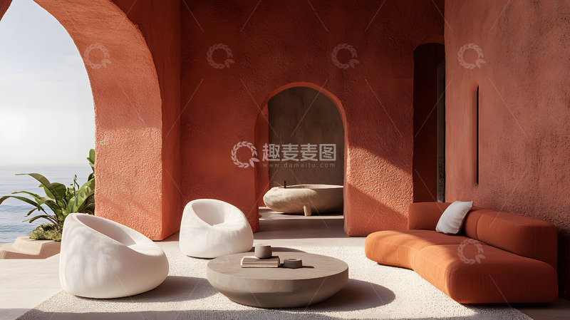 高清大图下载【趣麦麦图】摩洛哥风情室内布置摄影