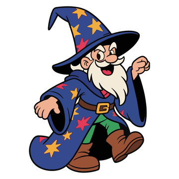 可爱的魔法小老头