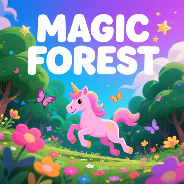 可爱儿童绘本彩色插画