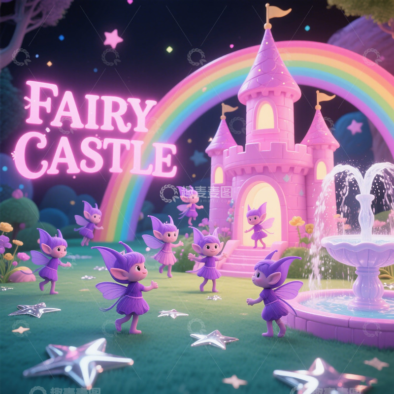 高清大图下载【趣麦麦图】儿童绘本彩色插画