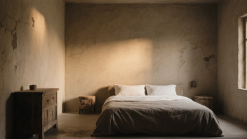 简约水泥墙卧室2
