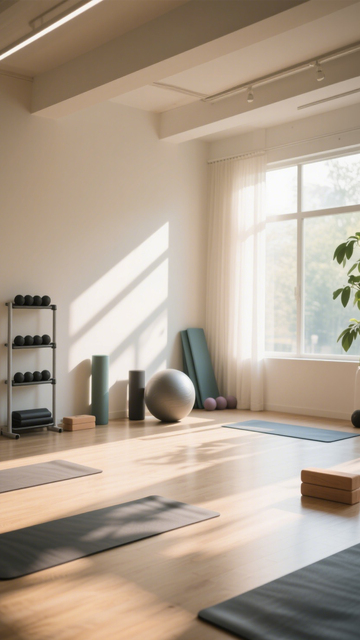 阳光简约瑜伽空间