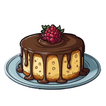 复古巧克力蛋糕