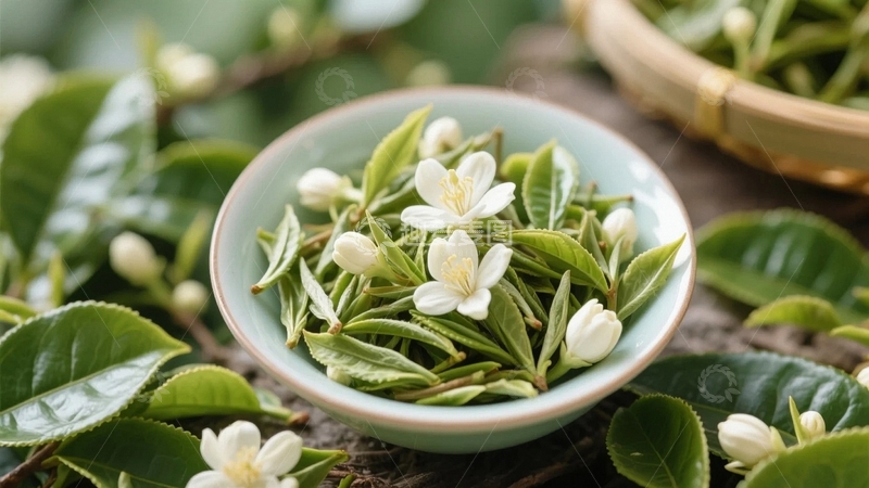 高清大图下载【趣麦麦图】绿茶品茶茶文化15