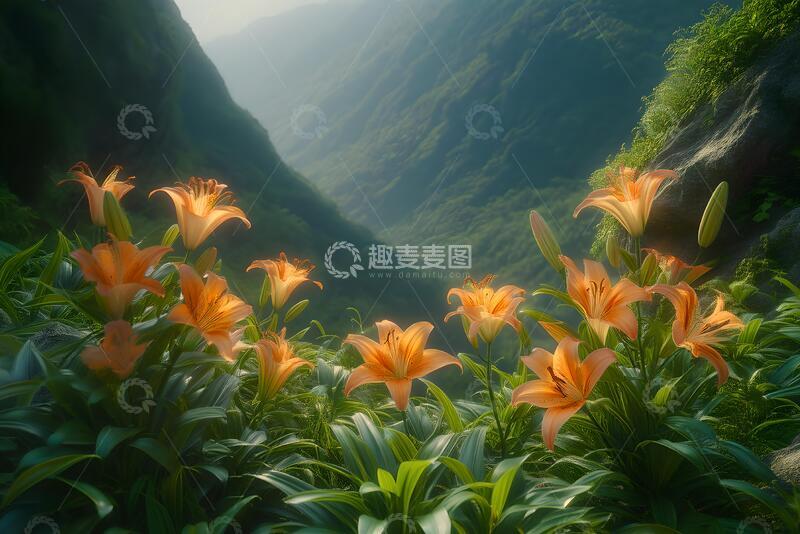 高清大图下载【趣麦麦图】Illumintaed紫烟