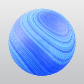 行星3D图标blend模型图标海报素材