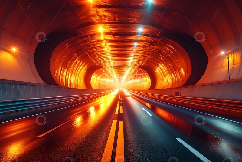 高清大图下载【趣麦麦图】高速公路桥梁建筑倒影1