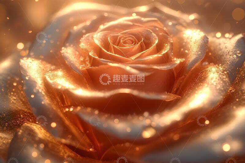 高清大图下载【趣麦麦图】高贵的玫瑰金色背景