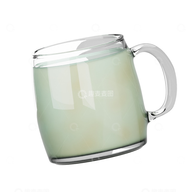 高清大图下载【趣麦麦图】果汁3D卡通图标海报免抠透明png素材5