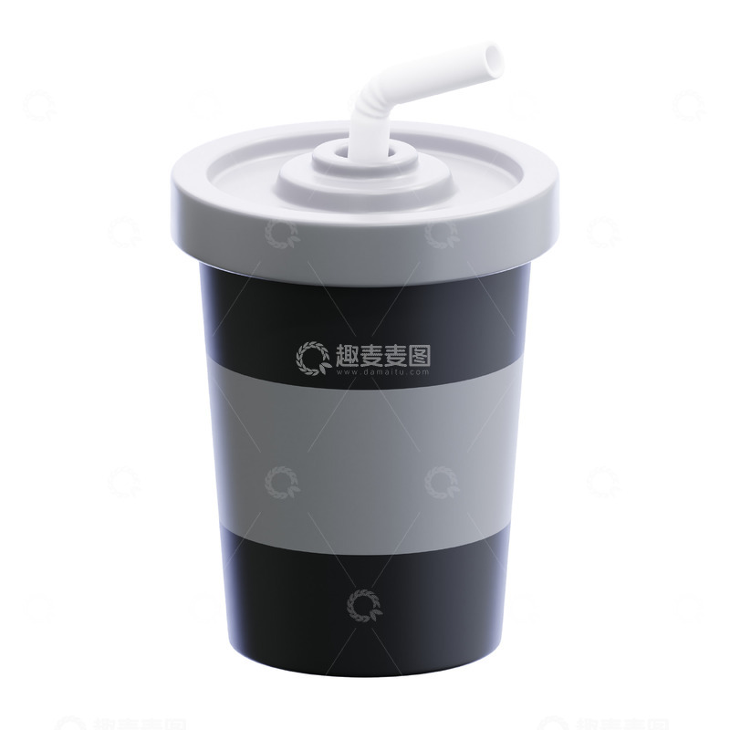 高清大图下载【趣麦麦图】饮品3D卡通图标海报免抠透明png素材