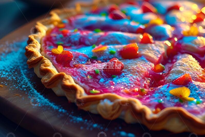 高清大图下载【趣麦麦图】五彩缤纷的饼图