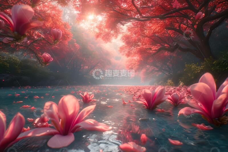 高清大图下载【趣麦麦图】雪景鸟瞰图和屋顶上有雪的木屋1