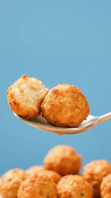 美味可口的炸丸子