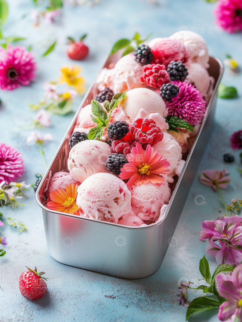 高清大图下载【趣麦麦图】冰淇淋甜筒摄影图9