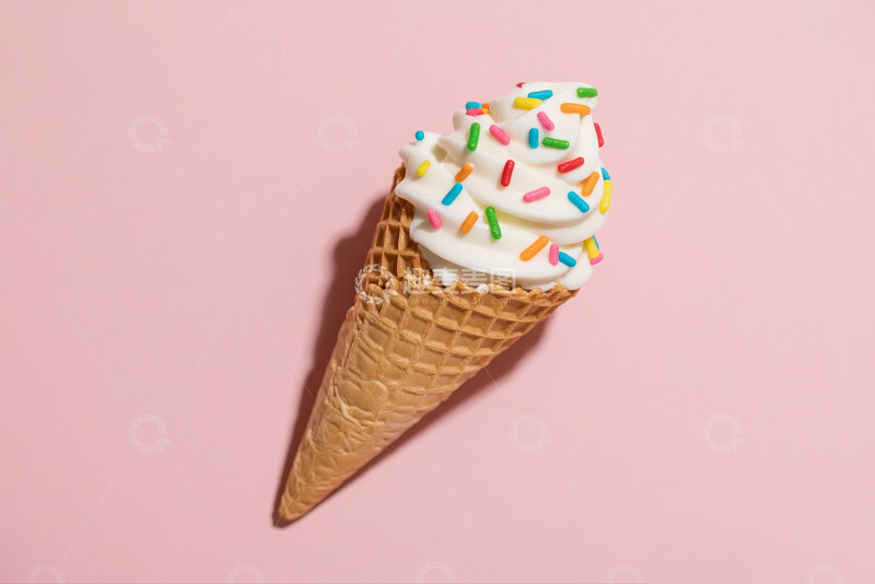 高清大图下载【趣麦麦图】冰淇淋甜筒摄影图2