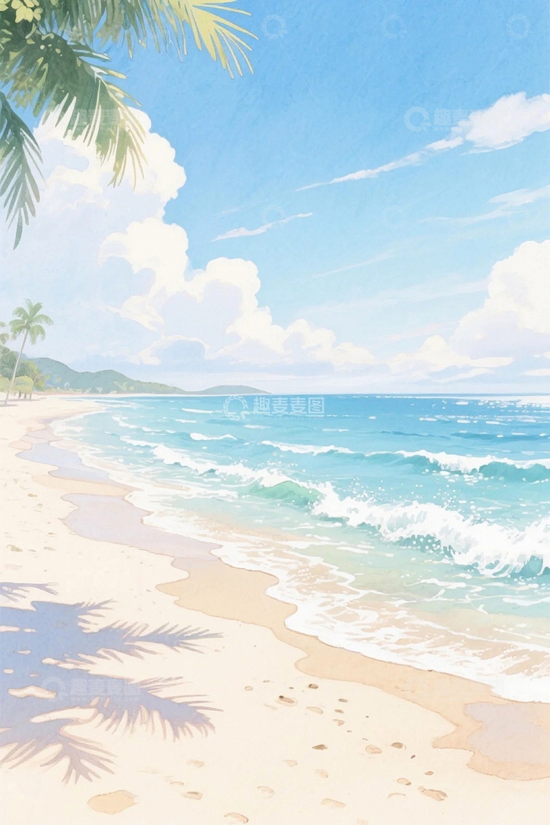 高清大图下载【趣麦麦图】大海海边风景11