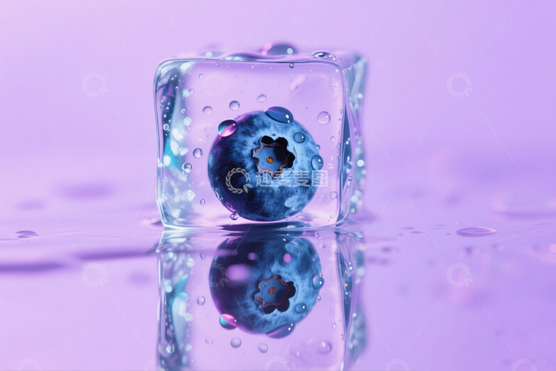 高清大图下载【趣麦麦图】蓝莓摄影图片1