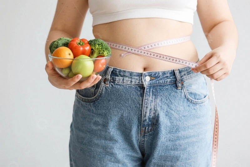 高清大图下载【趣麦麦图】营养膳食减肥人物5