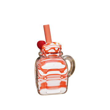 冰沙果汁3D卡通图标免抠透明png素材4