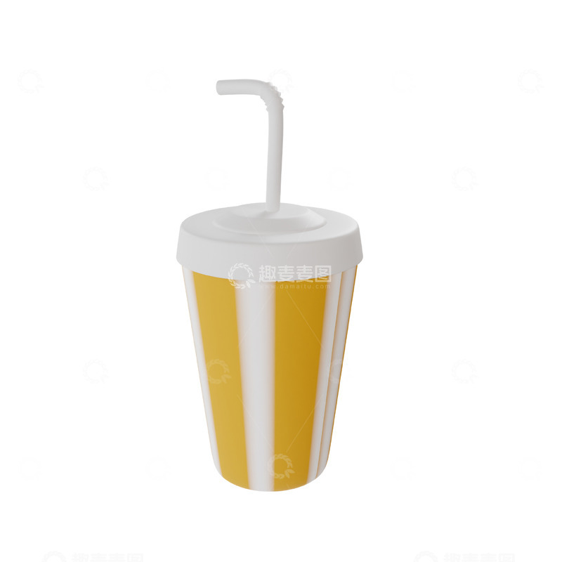 高清大图下载【趣麦麦图】可乐饮品3D图标免抠透明png图片素材