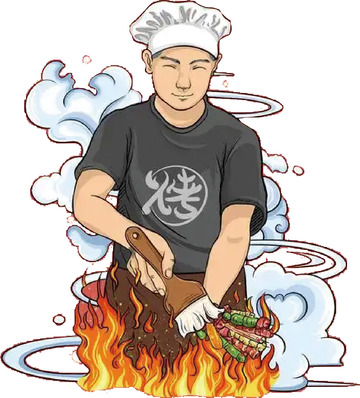 美食烤串烧烤