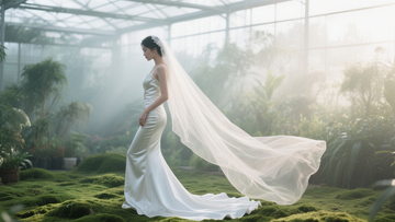 温室森系浪漫婚纱3