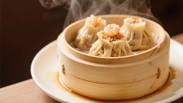 中国传统美食烧麦1