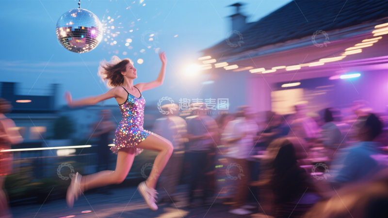 高清大图下载【趣麦麦图】闪耀舞会欢乐时刻1