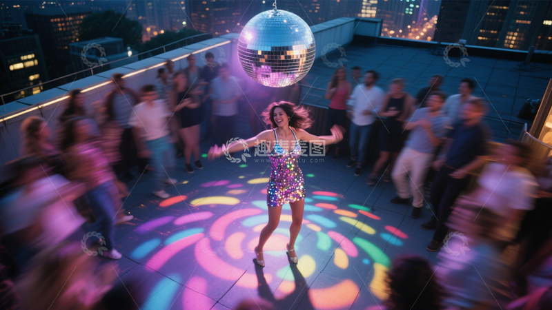 高清大图下载【趣麦麦图】闪耀舞会欢乐时刻3