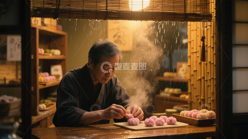 高清大图下载【趣麦麦图】日式和菓子手作时光2