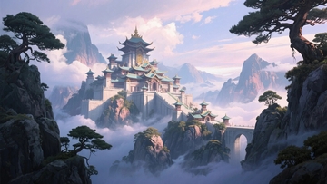 奇幻的山顶宫殿3