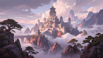 奇幻的山顶宫殿2