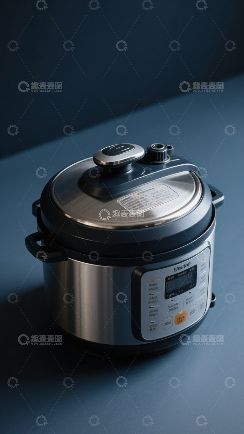 高清大图下载【趣麦麦图】智能电压力煲烹饪1